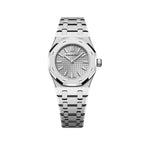 Load image into Gallery viewer, AP Royal Oak &#39;Mini&#39; Frosted White Gold Grey Dial
