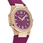 Load image into Gallery viewer, Nautilus 7010R-013 &#39;Ladies&#39; Rose Gold Purple Dial Diamond Bezel (2024)
