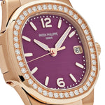 Load image into Gallery viewer, Nautilus 7010R-013 &#39;Ladies&#39; Rose Gold Purple Dial Diamond Bezel (2024)
