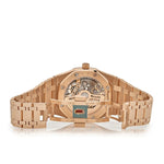 Load image into Gallery viewer, AP Royal Oak Openworked &#39;Jumbo&#39; Extra-Thin Rose Gold
