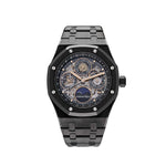 Load image into Gallery viewer, AP Royal Oak Perpetual Calendar Black Ceramic Openworked Extra-Thin
