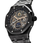 Load image into Gallery viewer, AP Royal Oak Perpetual Calendar Black Ceramic Openworked Extra-Thin
