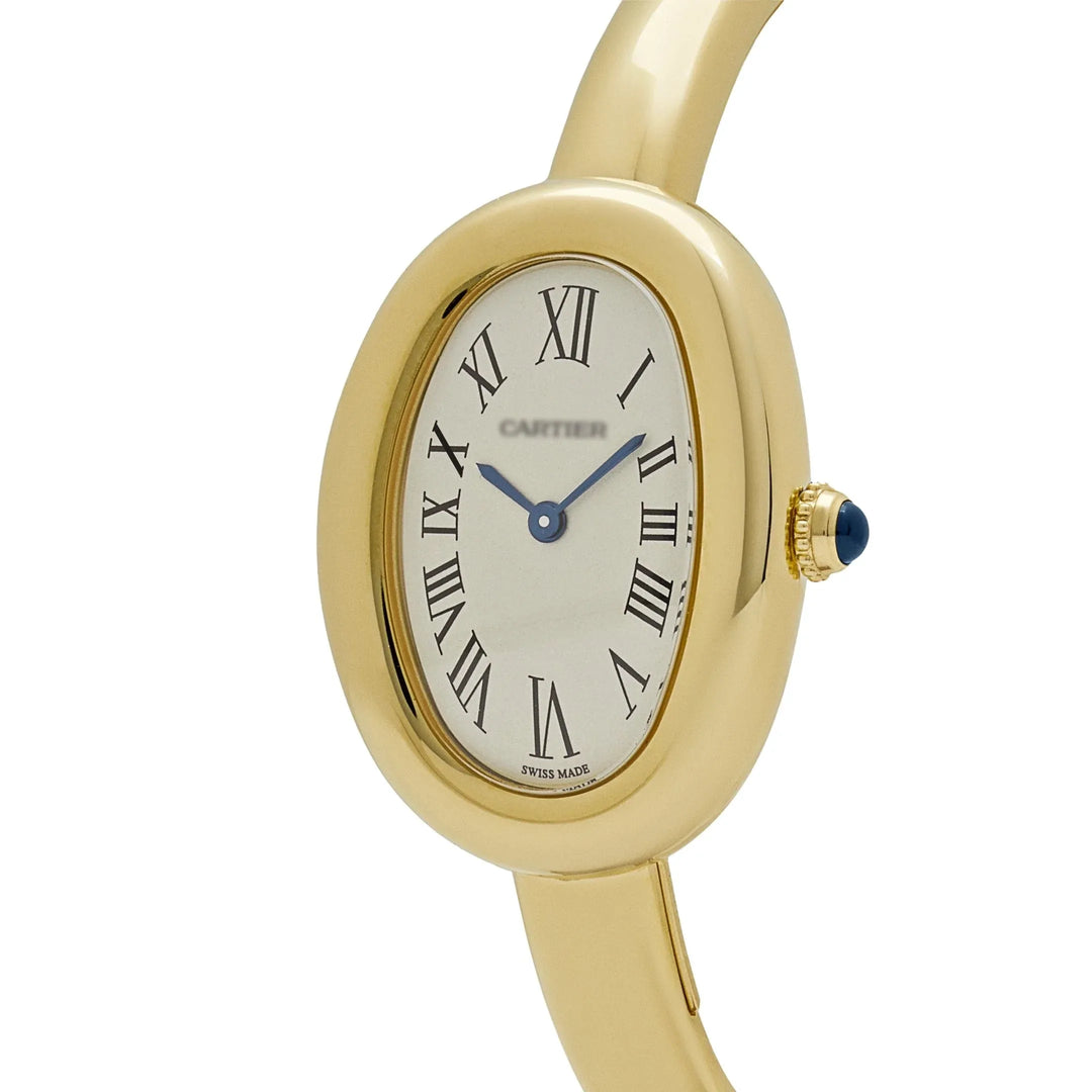 Carti Baignoire Small/Mini WGBA0024 'Ladies' Yellow Gold Quartz