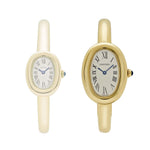 Load image into Gallery viewer, Carti Baignoire Small/Mini WGBA0024 &#39;Ladies&#39; Yellow Gold Quartz
