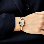 Load image into Gallery viewer, Carti Baignoire Small/Mini WGBA0024 &#39;Ladies&#39; Yellow Gold Quartz
