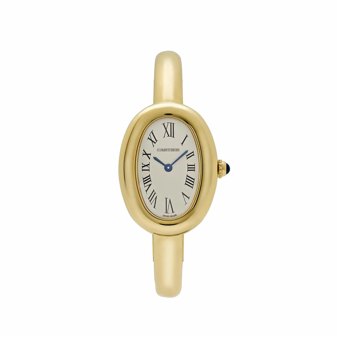 Carti Baignoire Small/Mini WGBA0024 'Ladies' Yellow Gold Quartz