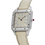 Load image into Gallery viewer, Carti Santos Dumont XL WGSA0036 “La Demoiselle” Platinum Beige Dial Limited Edition
