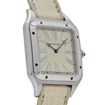 Load image into Gallery viewer, Carti Santos Dumont XL WGSA0036 “La Demoiselle” Platinum Beige Dial Limited Edition
