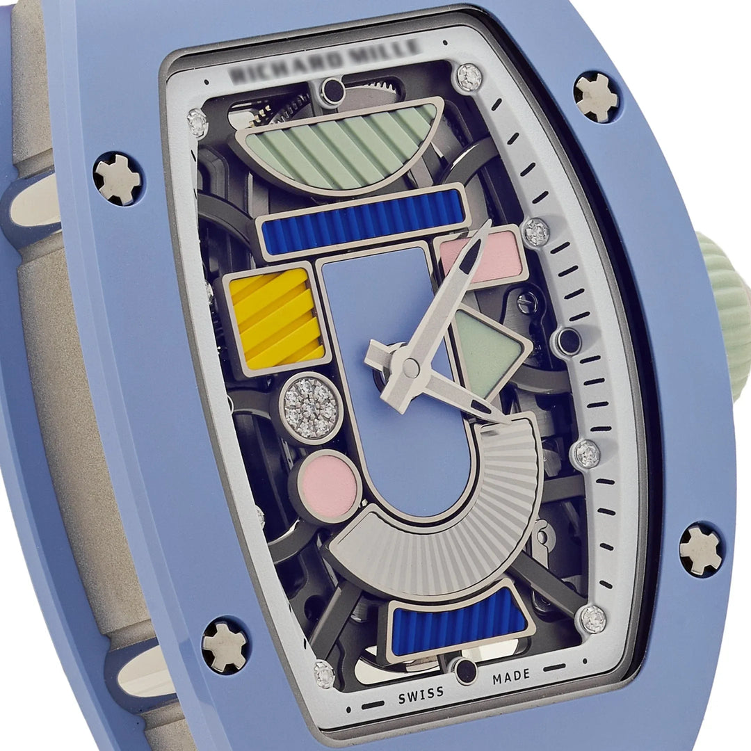 RM 07-01 'Ladies' Coloured Ceramics Powder Blue Ceramic Limited Edition