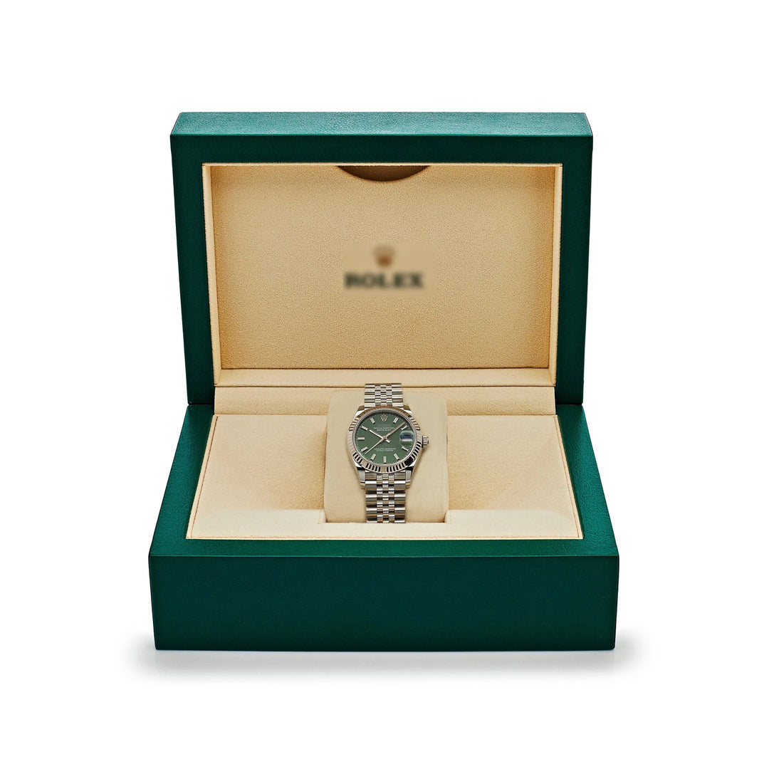 Datejust 278274 'Ladies' Stainless Steel Green Dial