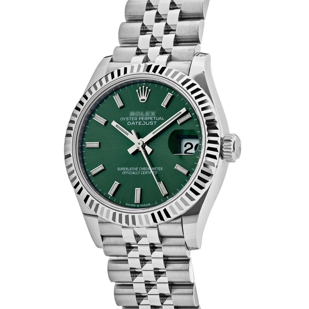 Datejust 278274 'Ladies' Stainless Steel Green Dial