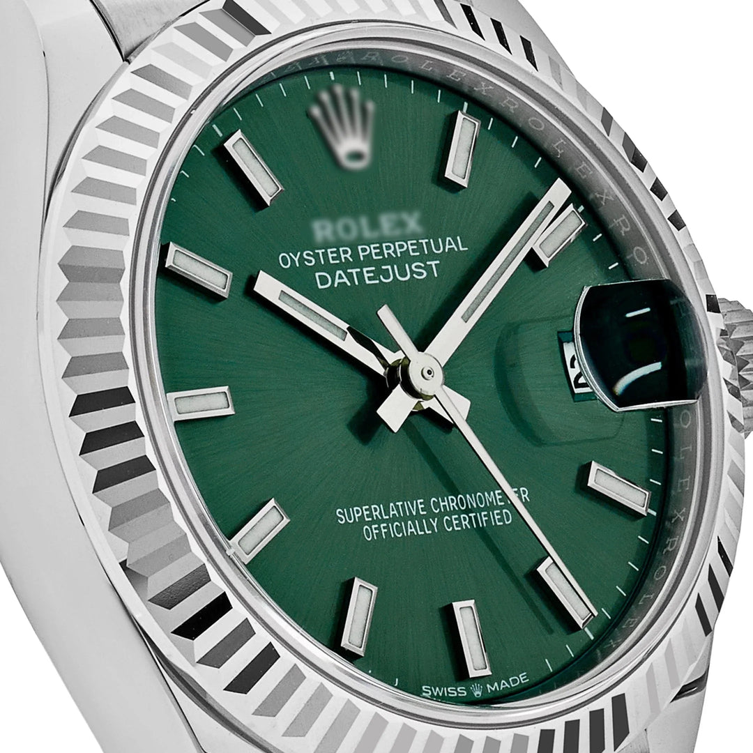 Datejust 278274 'Ladies' Stainless Steel Green Dial