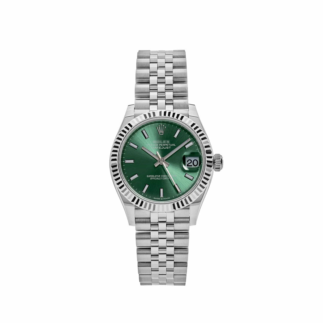 Datejust 278274 'Ladies' Stainless Steel Green Dial