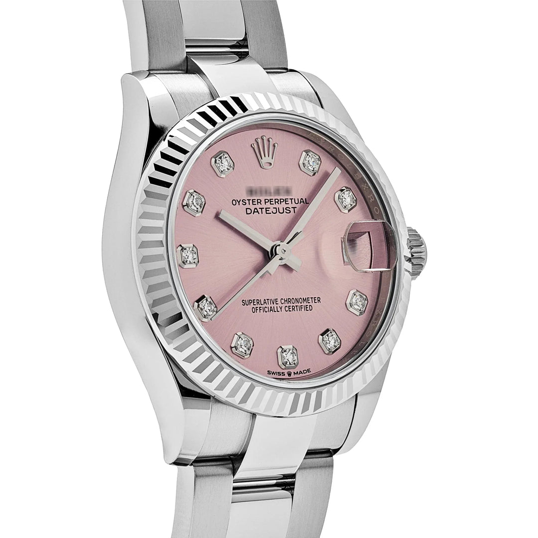 Datejust 278274 Stainless Steel Pink Diamond Dial