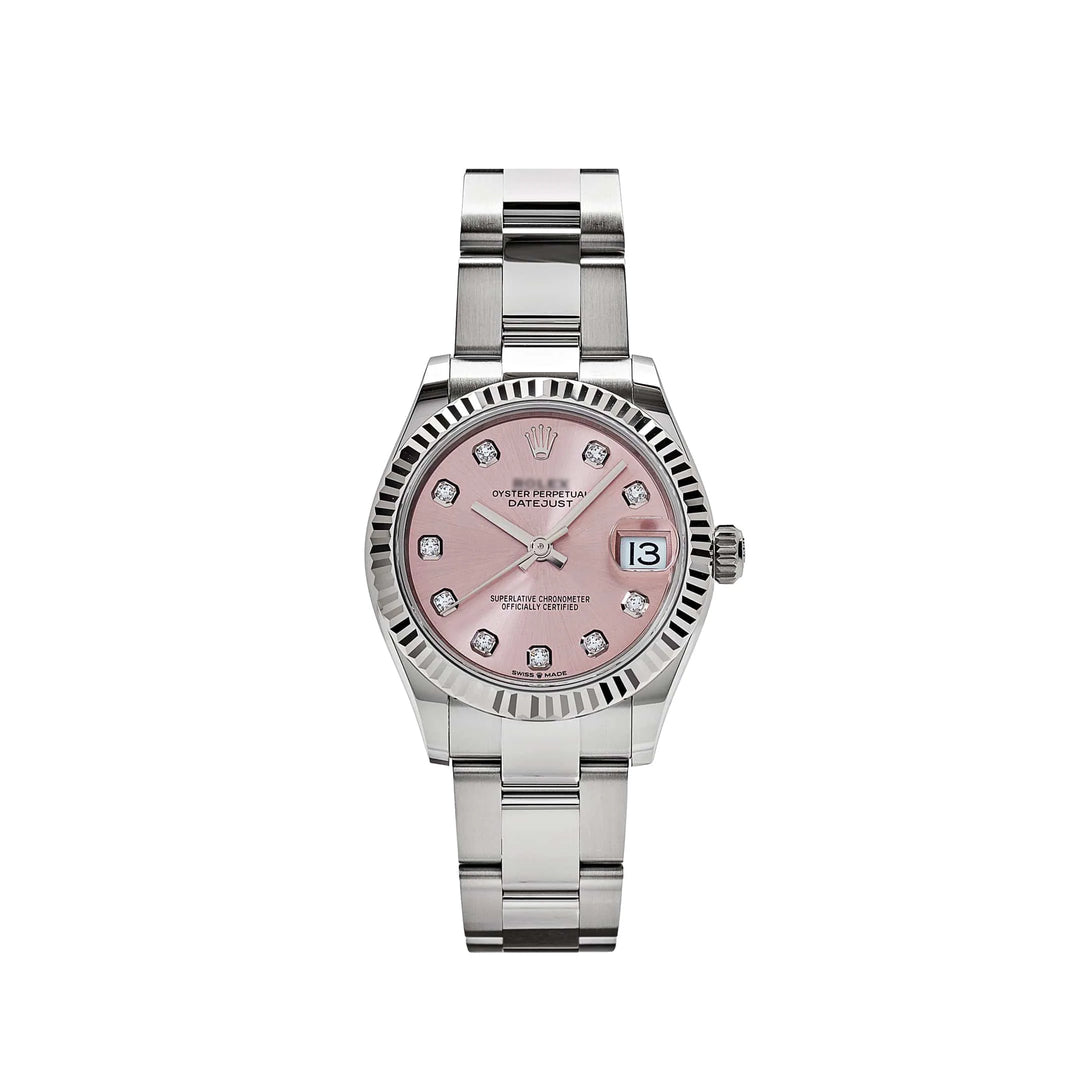 Datejust 278274 Stainless Steel Pink Diamond Dial